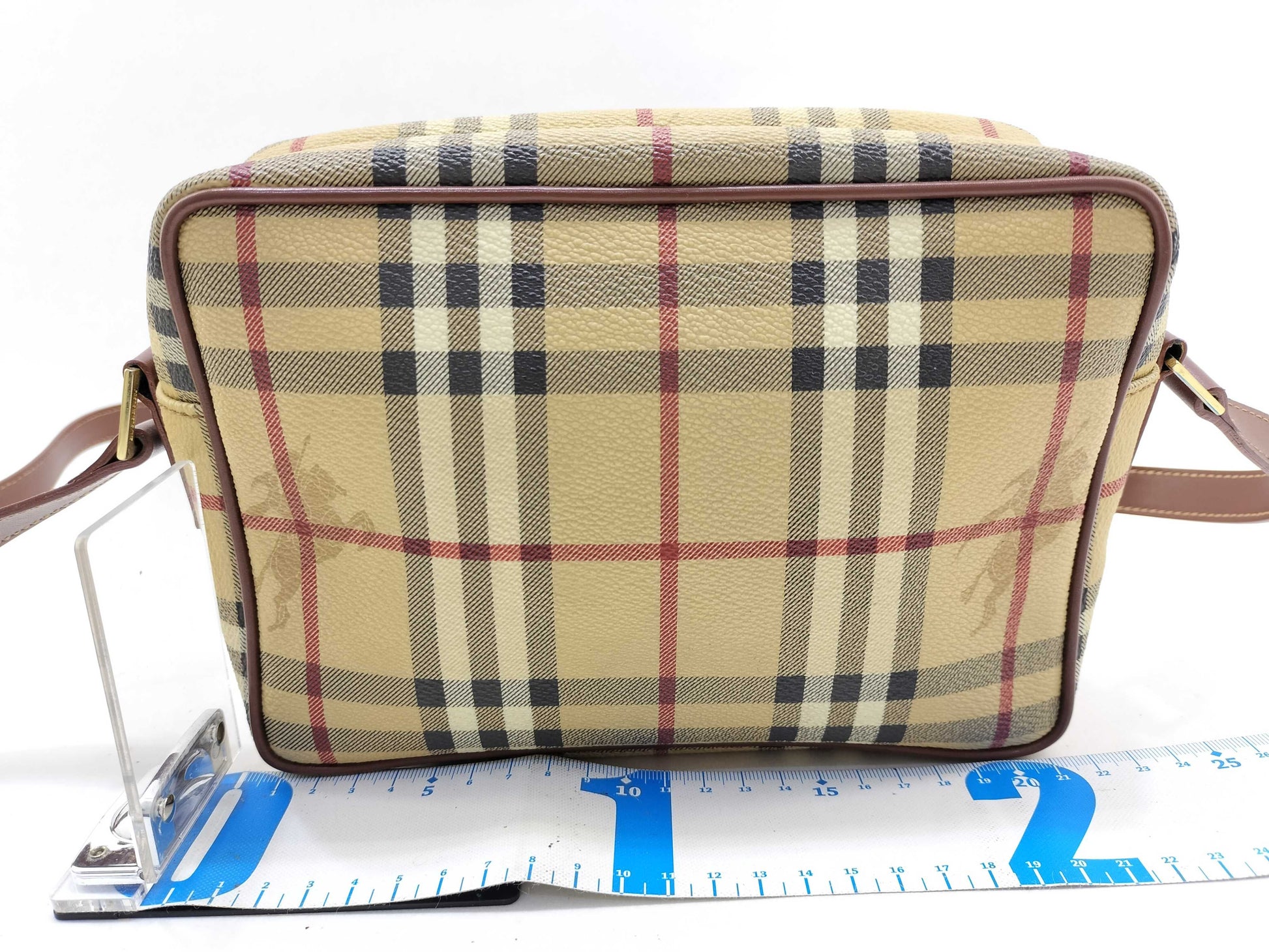BURBERRY Nova Check Shoulder Bag