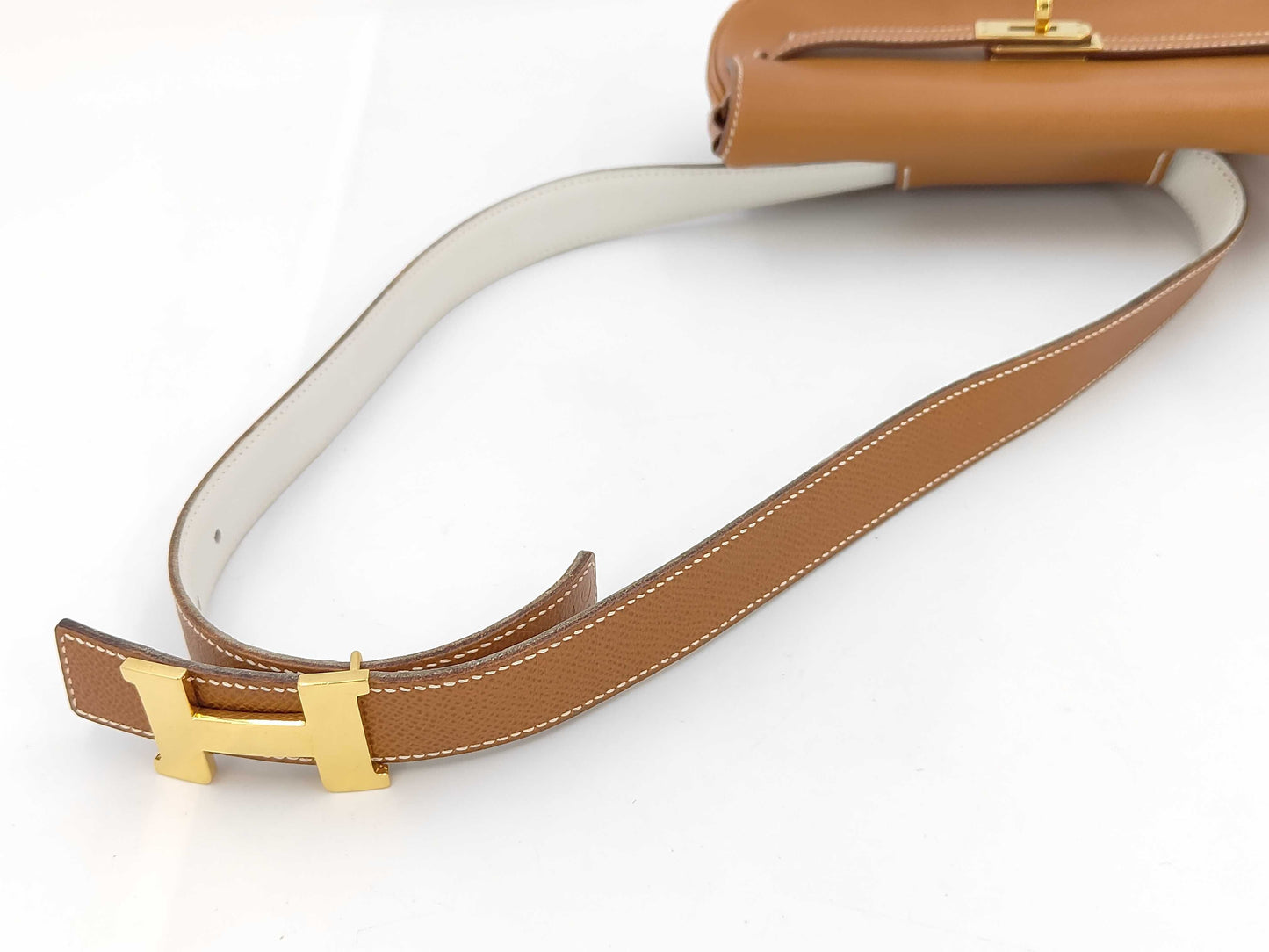 HERMES Kelly Move Waist Pouch BRO Waist Bag