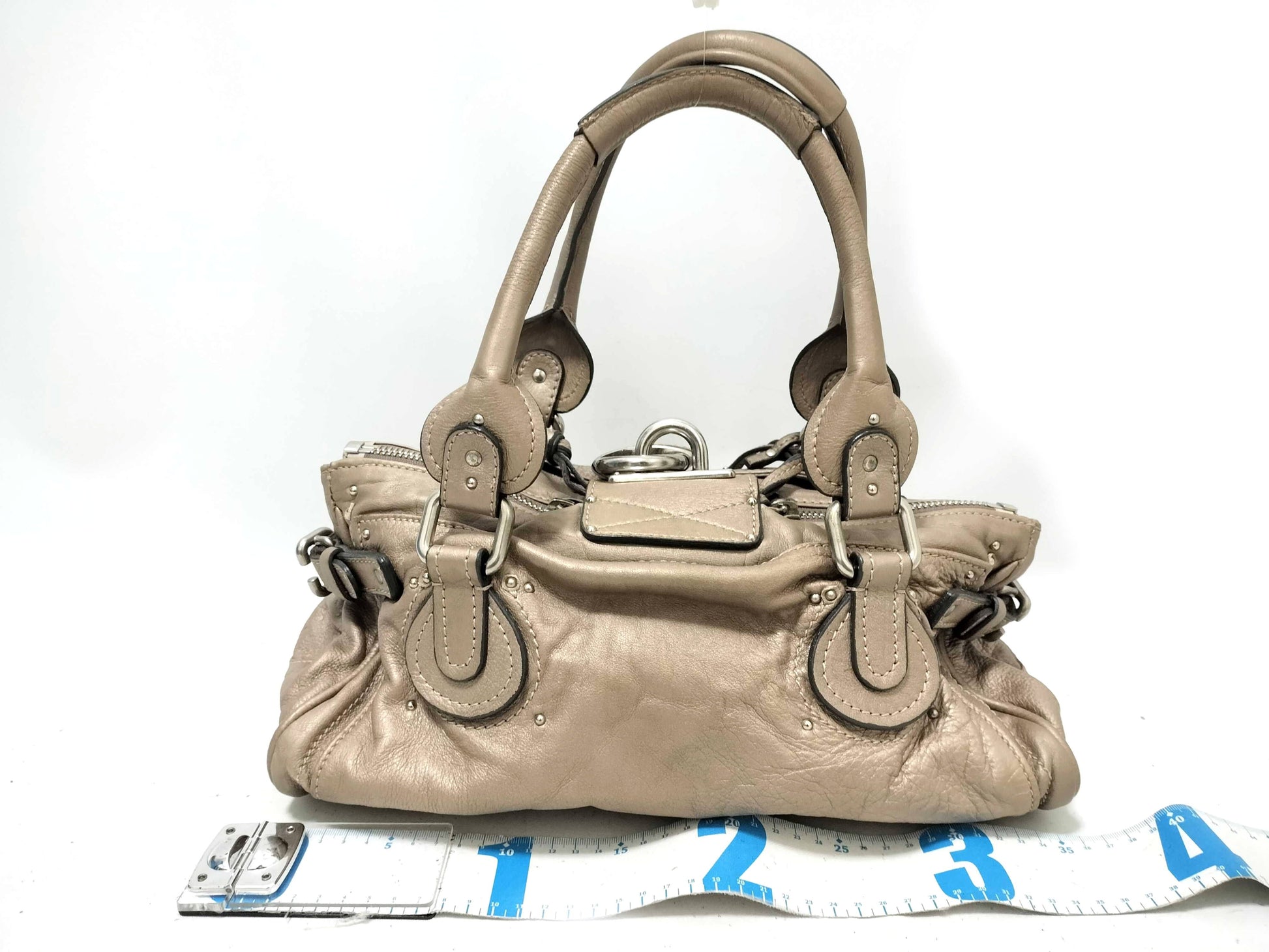 Chloe Paddington Bag with Padlock Key Handbag