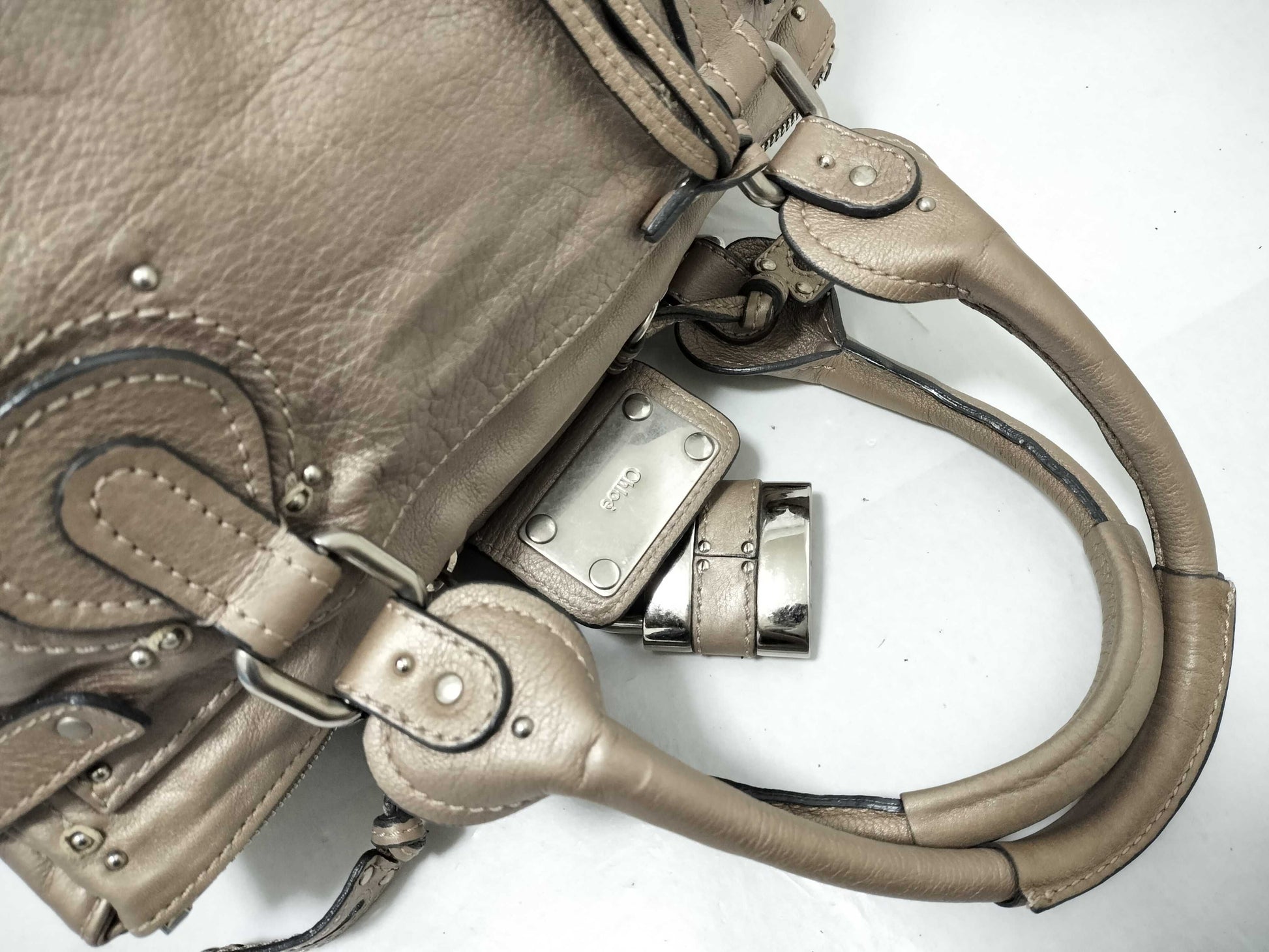 Chloe Paddington Bag with Padlock Key Handbag