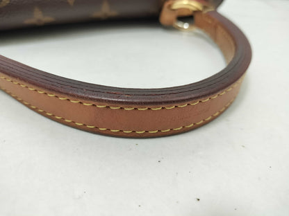 LOUIS VUITTON Monogram LV Cluny BB Monogram Brown Handbag