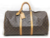 LOUIS VUITTON Monogram Louis Vuitton Keepall 55 Boston Bag