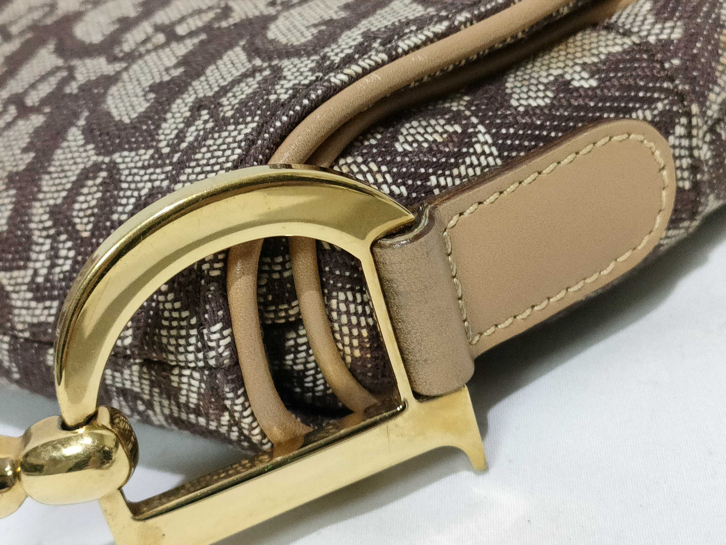 Dior Trotter Saddle Bag Shoulder Bag