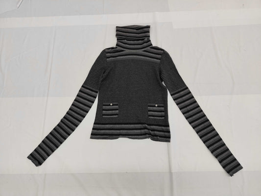 CHANEL Knit Tops Size 38