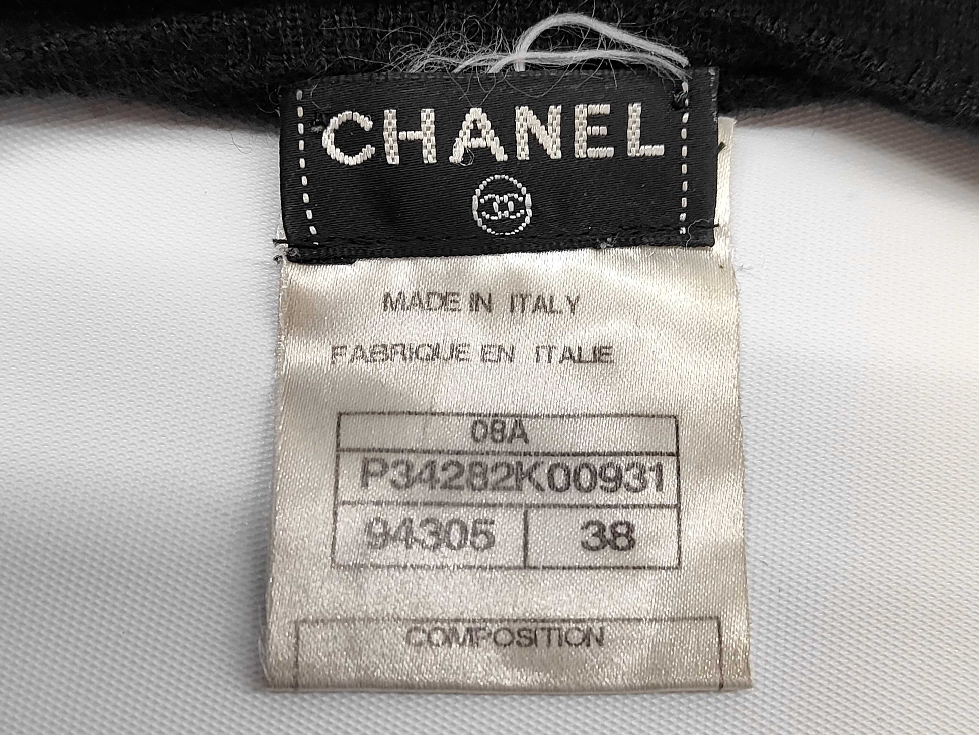 CHANEL Knit Tops Size 38