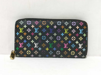 LOUIS VUITTON Monogram Multicolore Zippy Wallet