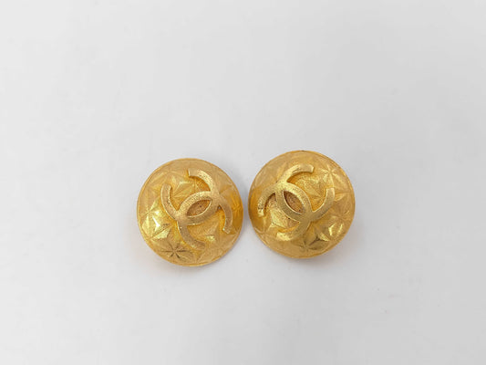 CHANEL Chanel Earrings GD Color Earrings