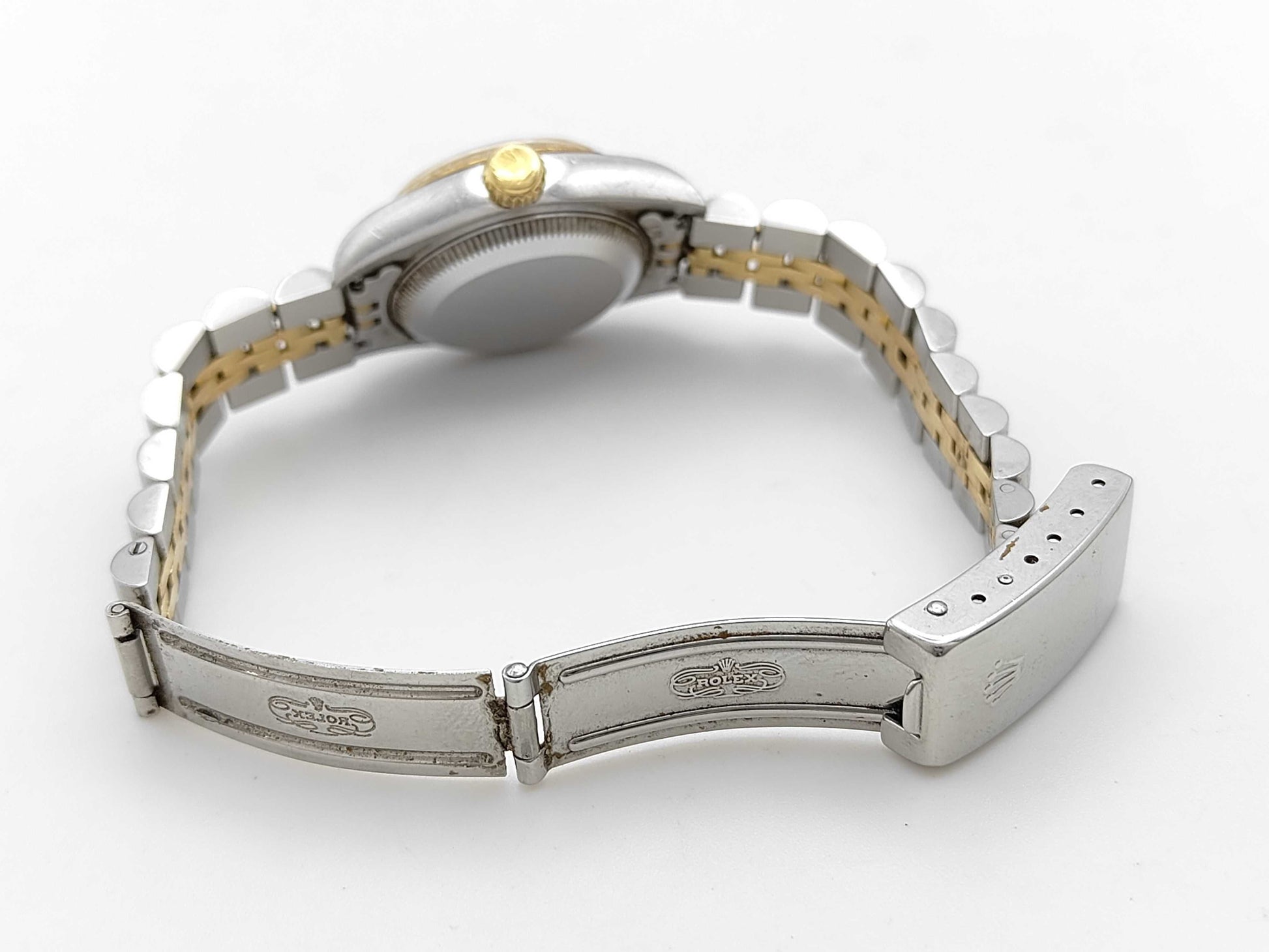 ROLEX 69173G S322661 Champagne Dial Jubilee Bracelet Women's Watch