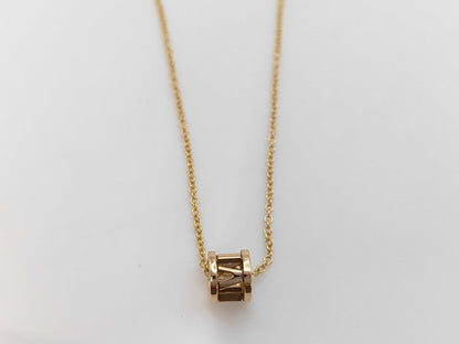 Tiffany & Co. Open Atlas YG AU750 2.2g Necklace 