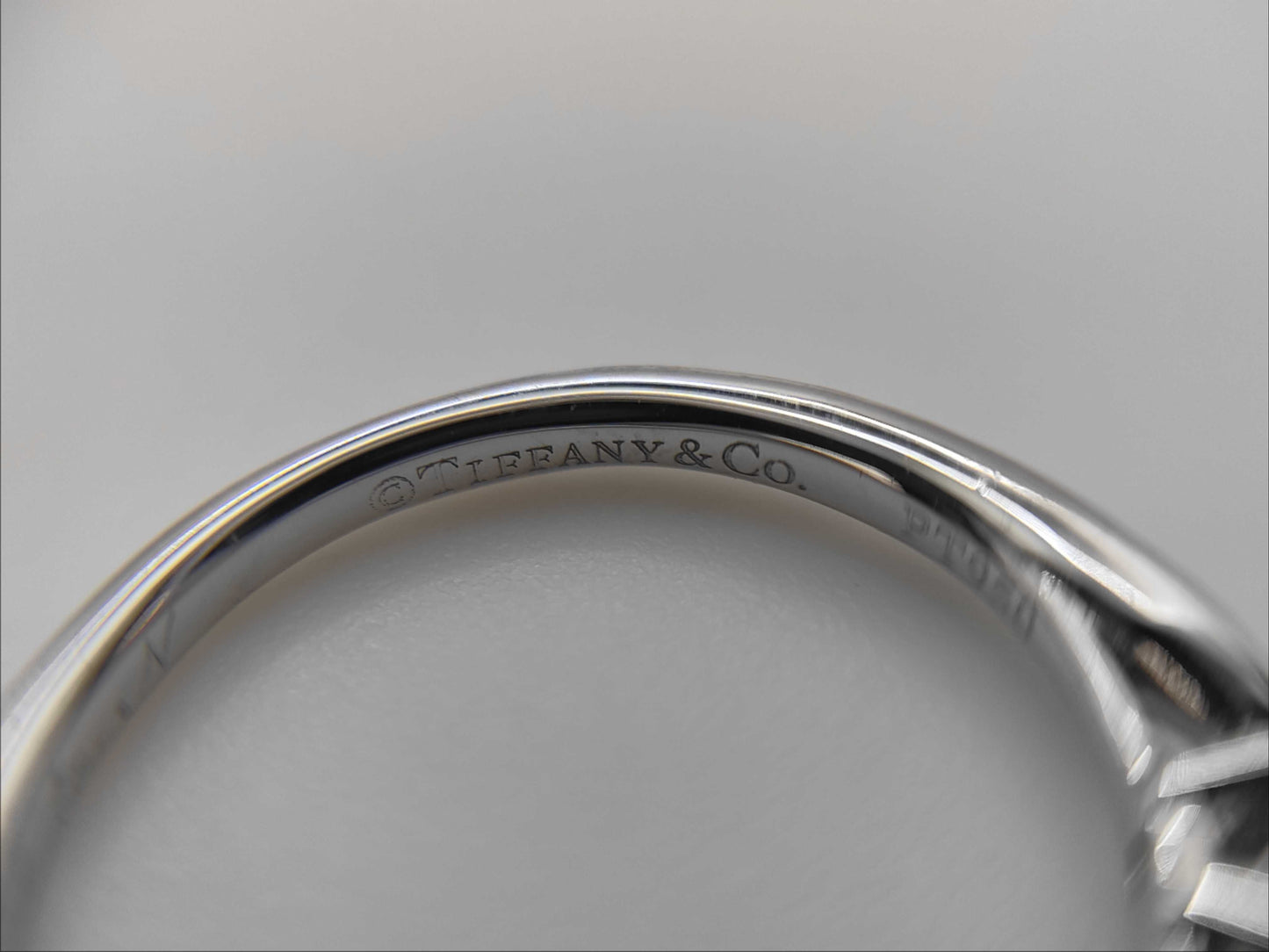 Tiffany & Co. Harmony D0.18ct Diamond Ring in PT950 