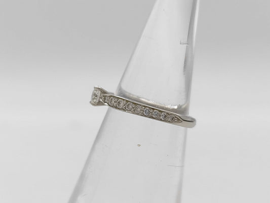 Tiffany & Co. Harmony D0.18ct Diamond Ring in PT950 