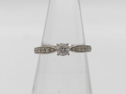 Tiffany & Co. Harmony D0.18ct Diamond Ring in PT950 