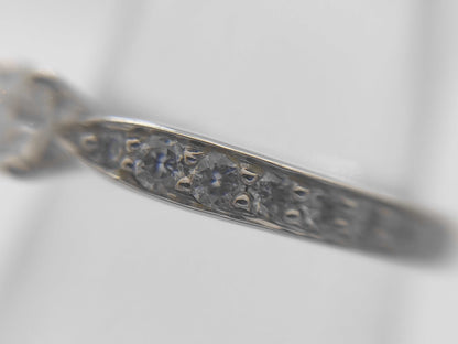 Tiffany & Co. Harmony D0.18ct Diamond Ring in PT950 