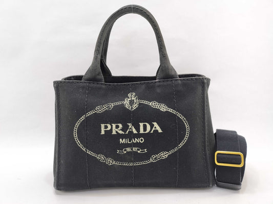 PRADA PRADA Mini Canapa B2439G Tote Bag Handbag