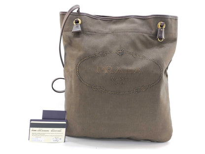 PRADA PRADA Jacquard Tote Bag Tote Bag Shoulder Bag