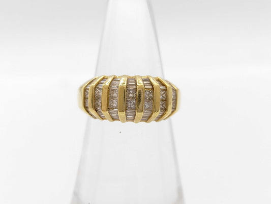 D1.00ct K18 7.4g Ring 