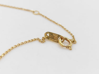 D0.33ct K18 2.5g Necklace 