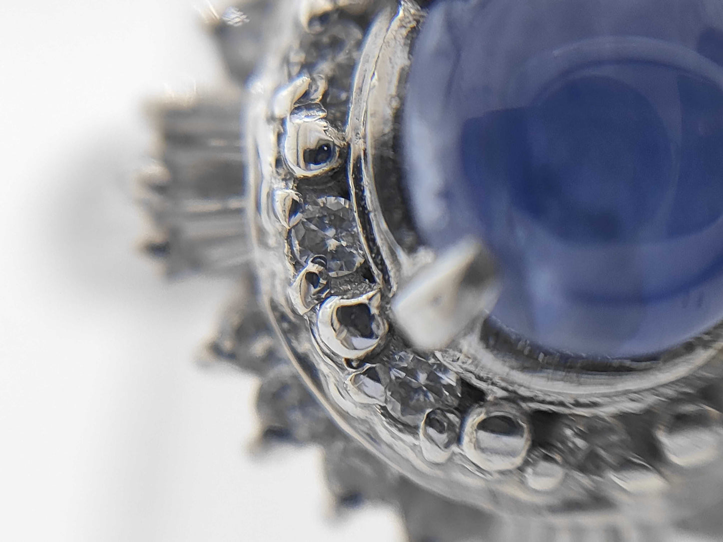 SS1.58ct D0.30ct Pt900 5.9g Ring 