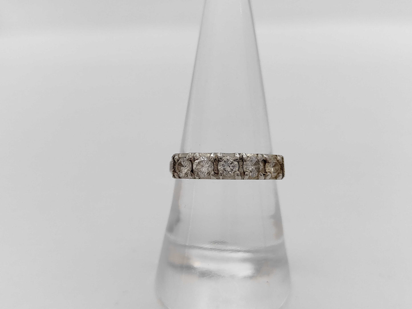 D0.61ct Pt900 4.9g Ring 