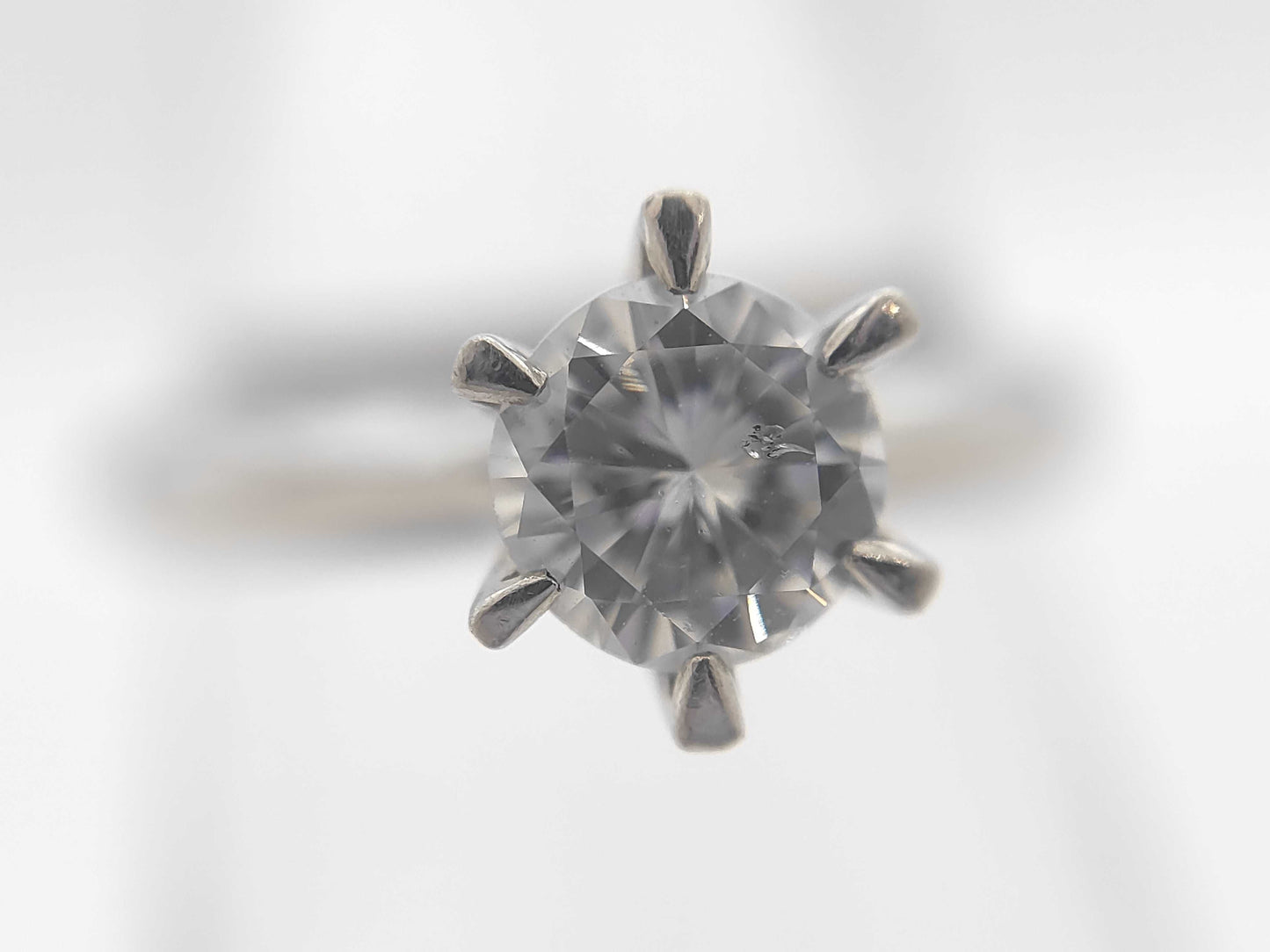 D0.415ct Pt900 3.9g Ring 
