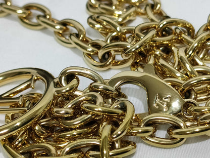 LOUIS VUITTON Monogram Wallet on Chain Lily M82509 RFID Shoulder Bag