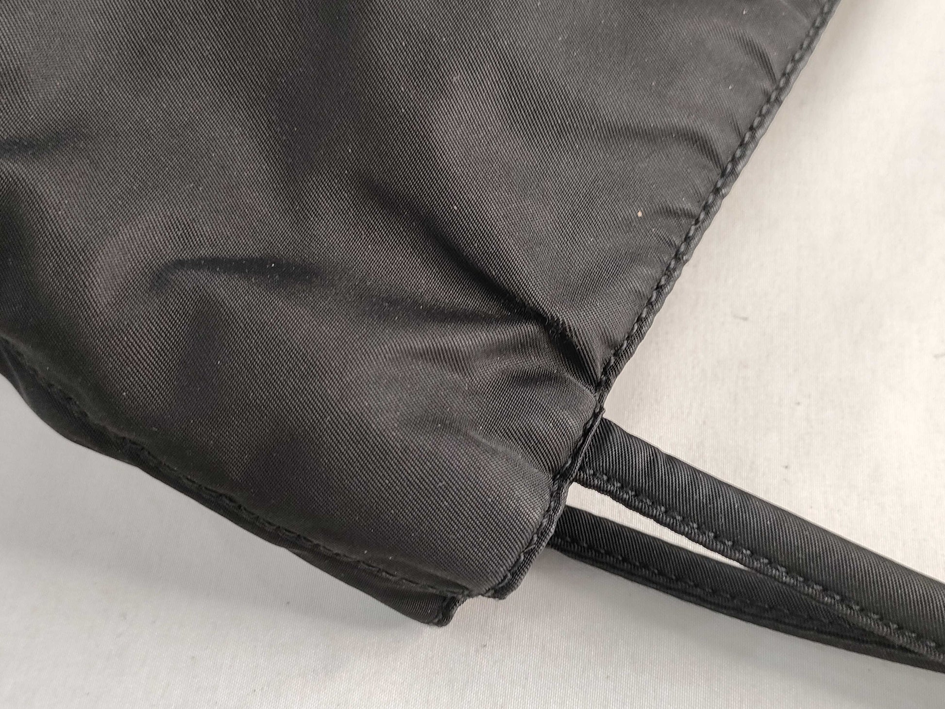 PRADA Nylon Prada Nylon Tote Bag with Triangle Logo