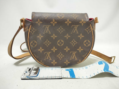LOUIS VUITTON Monogram LV Tan Blanc M51179 Shoulder Bag