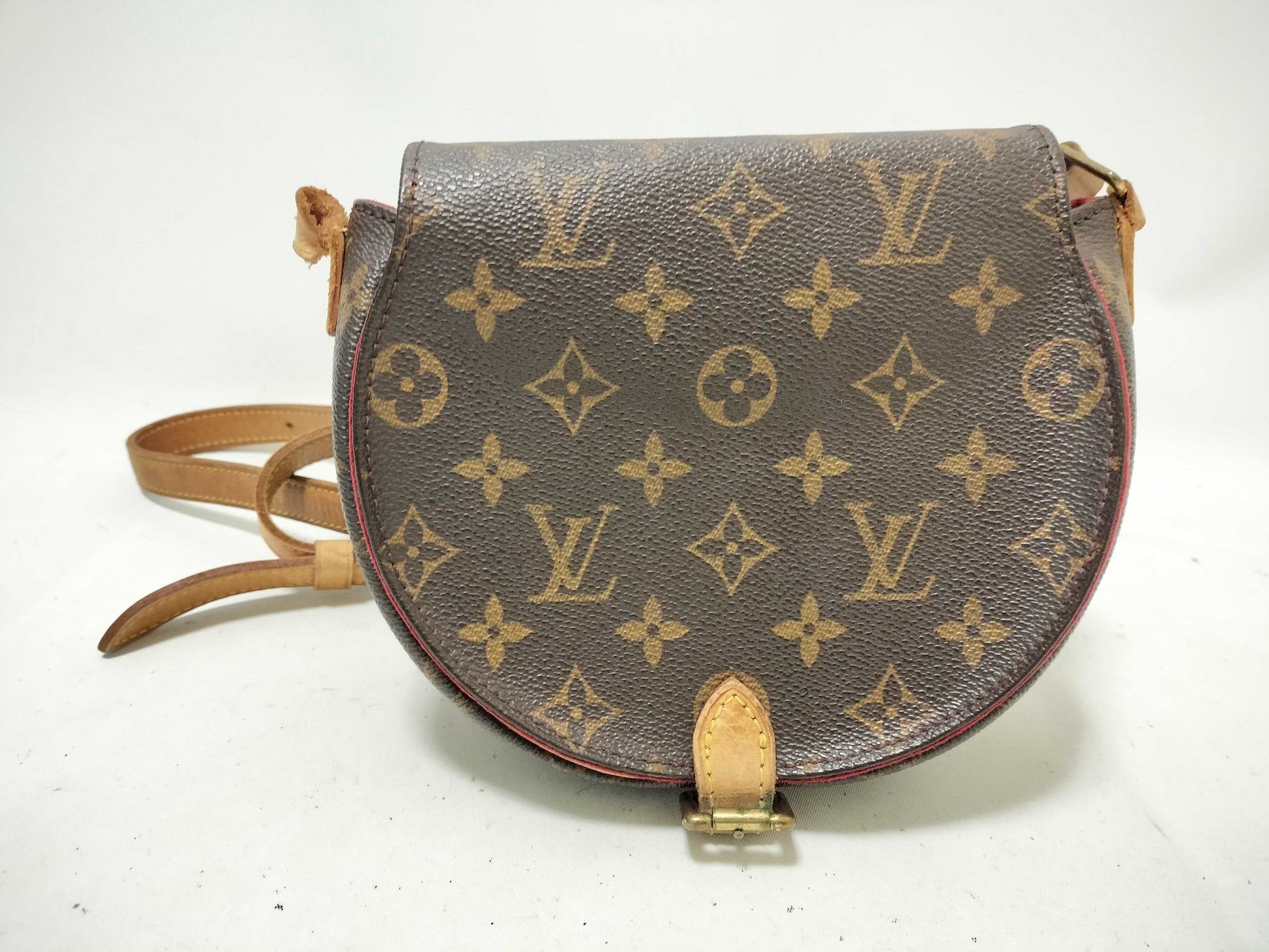 LOUIS VUITTON Monogram LV Tan Blanc M51179 Shoulder Bag