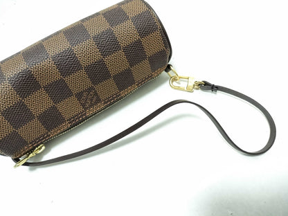 LOUIS VUITTON Damier LV Papillon Pouch Damier Pouch