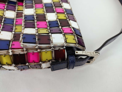 FENDI Mamma Bucket Tile Multicolor Handbag