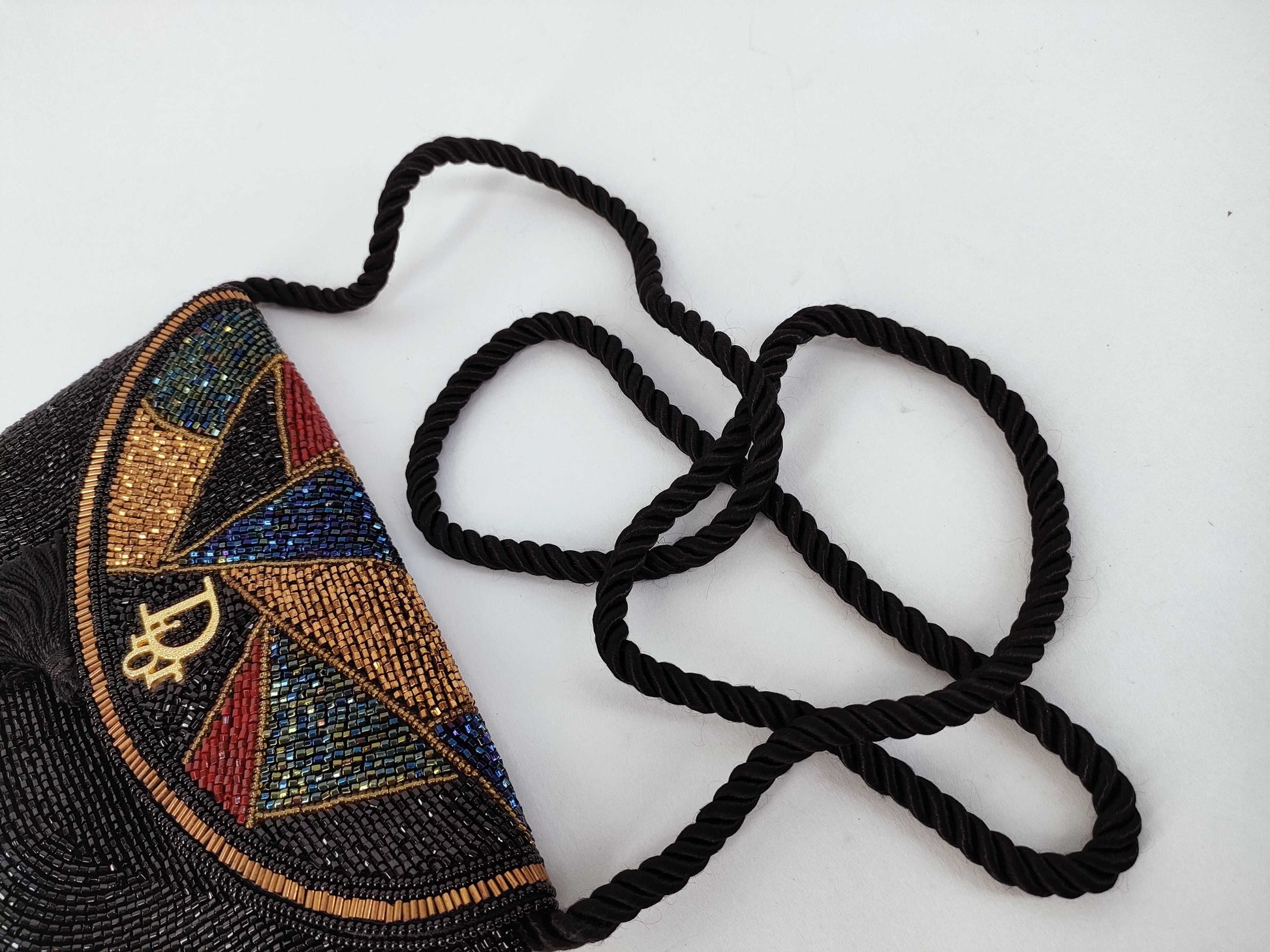 Dior Sequin Shoulder Bag