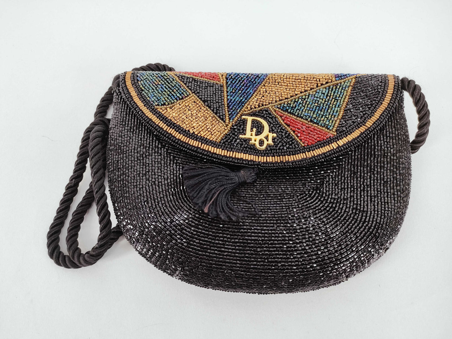 Dior Sequin Shoulder Bag