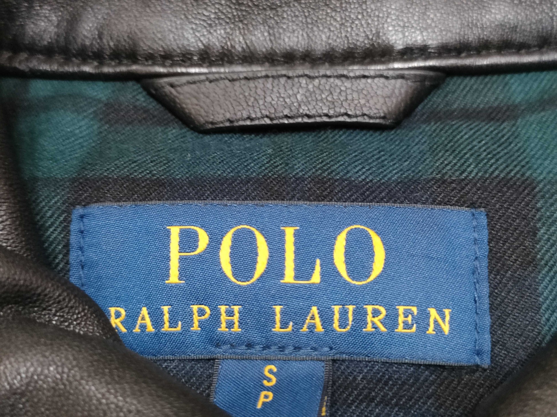 Ralph Lauren Leather Jacket Size S Jacket