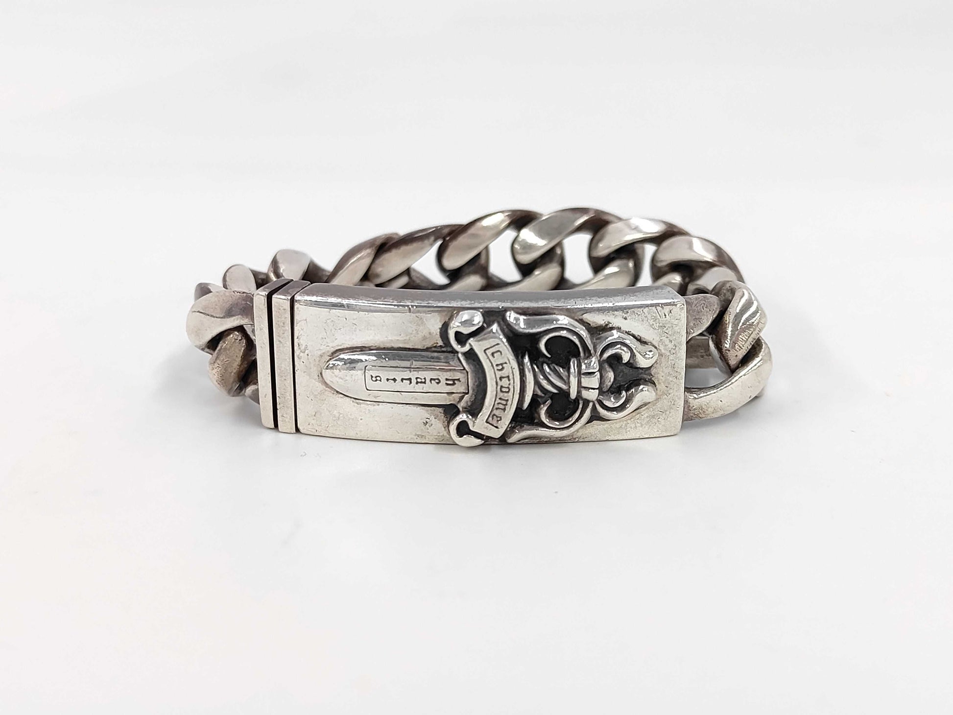 CHROME HEARTS Dagger ID Bracelet Invoice Bracelet/Bangle