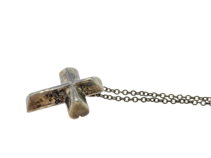 Tiffany & Co. Cross Motif Tiffany Tenderness Heart Cross Necklace