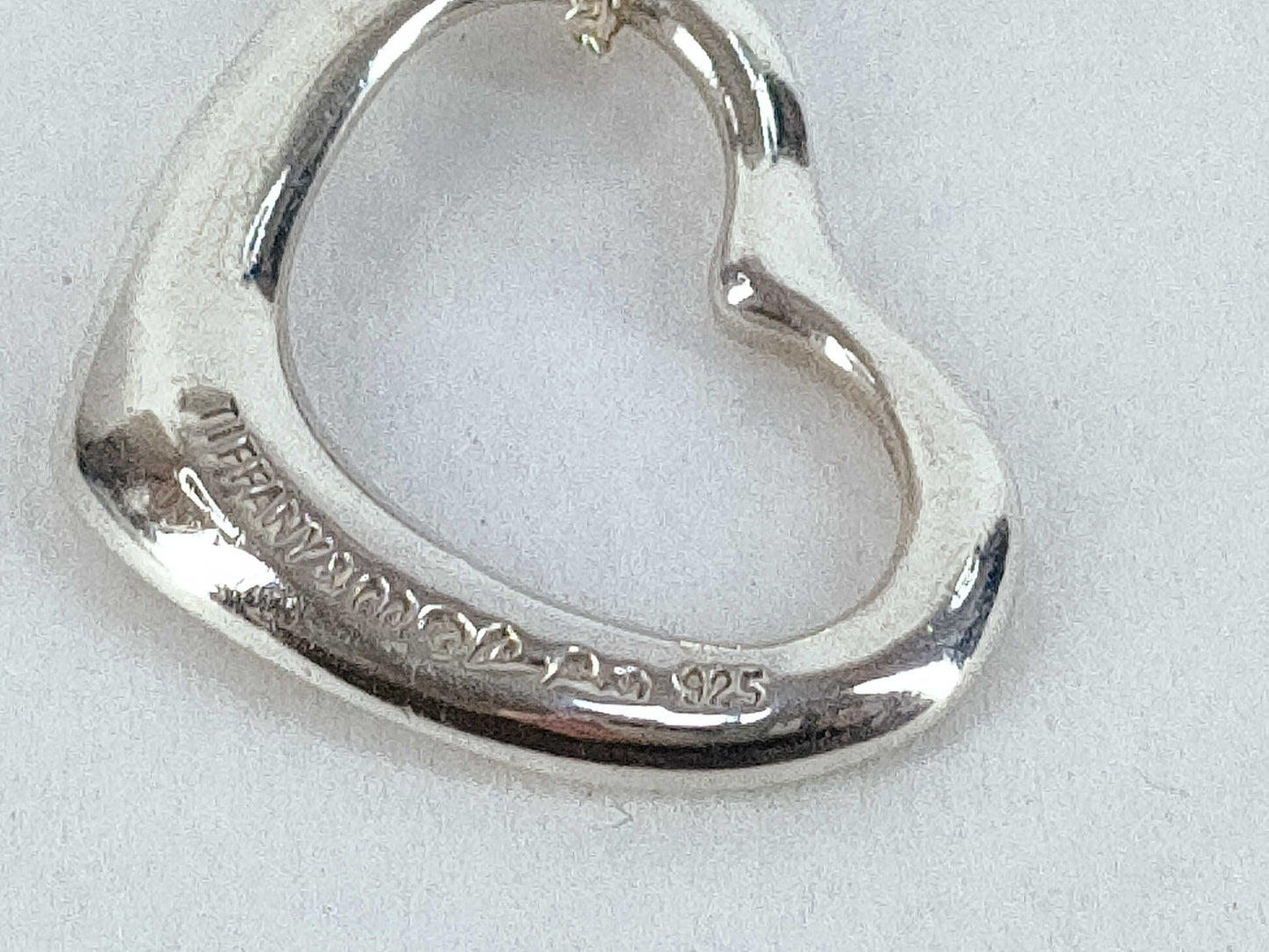 Tiffany & Co. Open Heart Tiffany Necklace Open Heart Necklace