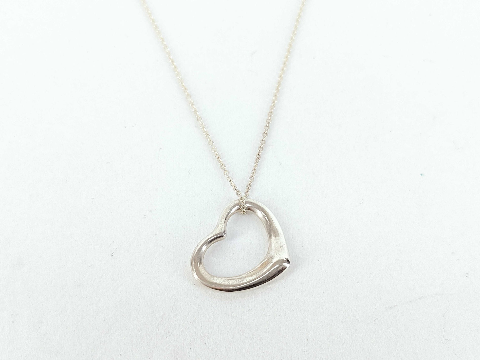 Tiffany & Co. Open Heart Tiffany Necklace Open Heart Necklace