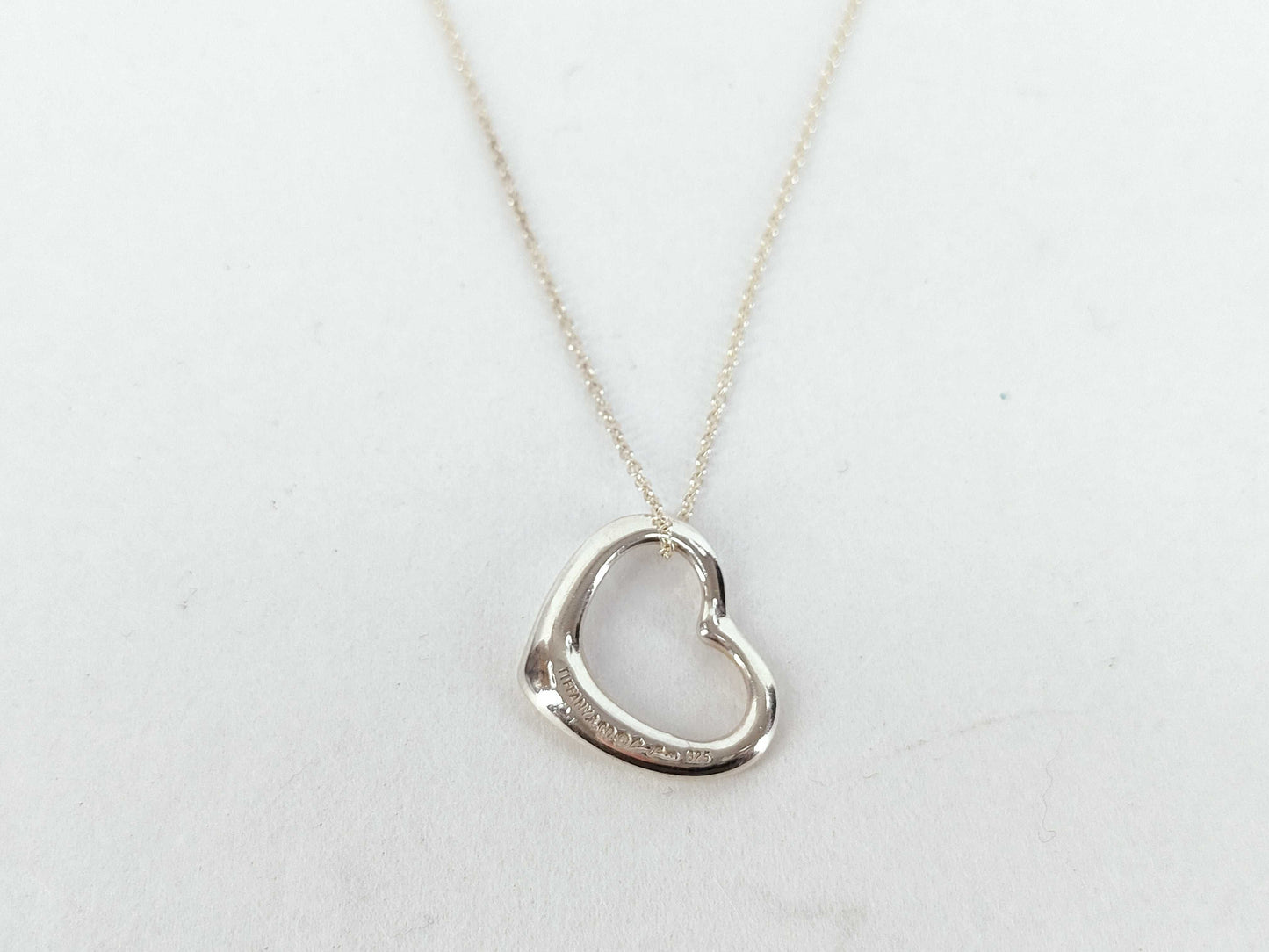 Tiffany & Co. Open Heart Tiffany Necklace Open Heart Necklace