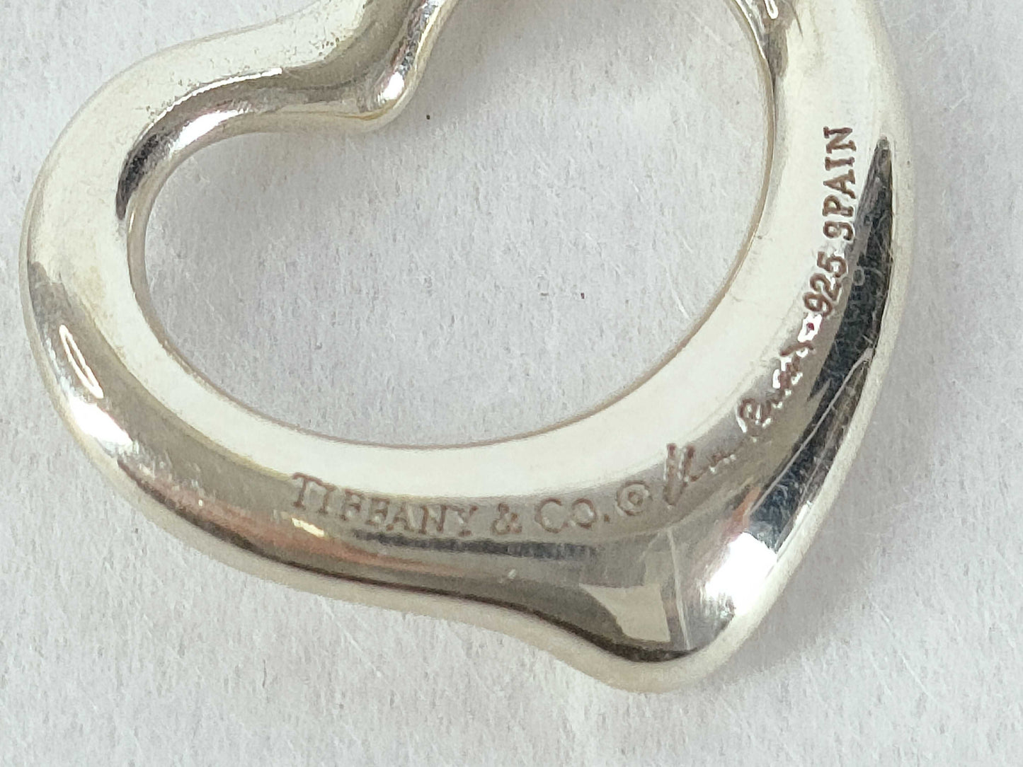 Tiffany & Co. Open Heart Tiffany Necklace Open Heart Necklace