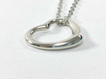 Tiffany & Co. Tiffany Necklace Open Heart Necklace
