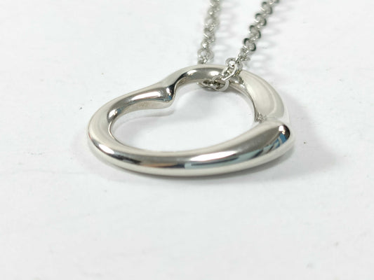 Tiffany & Co. Tiffany Necklace Open Heart Necklace