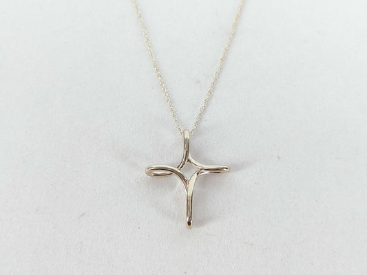 Tiffany & Co. Cross Motif Tiffany Infinity Cross Necklace