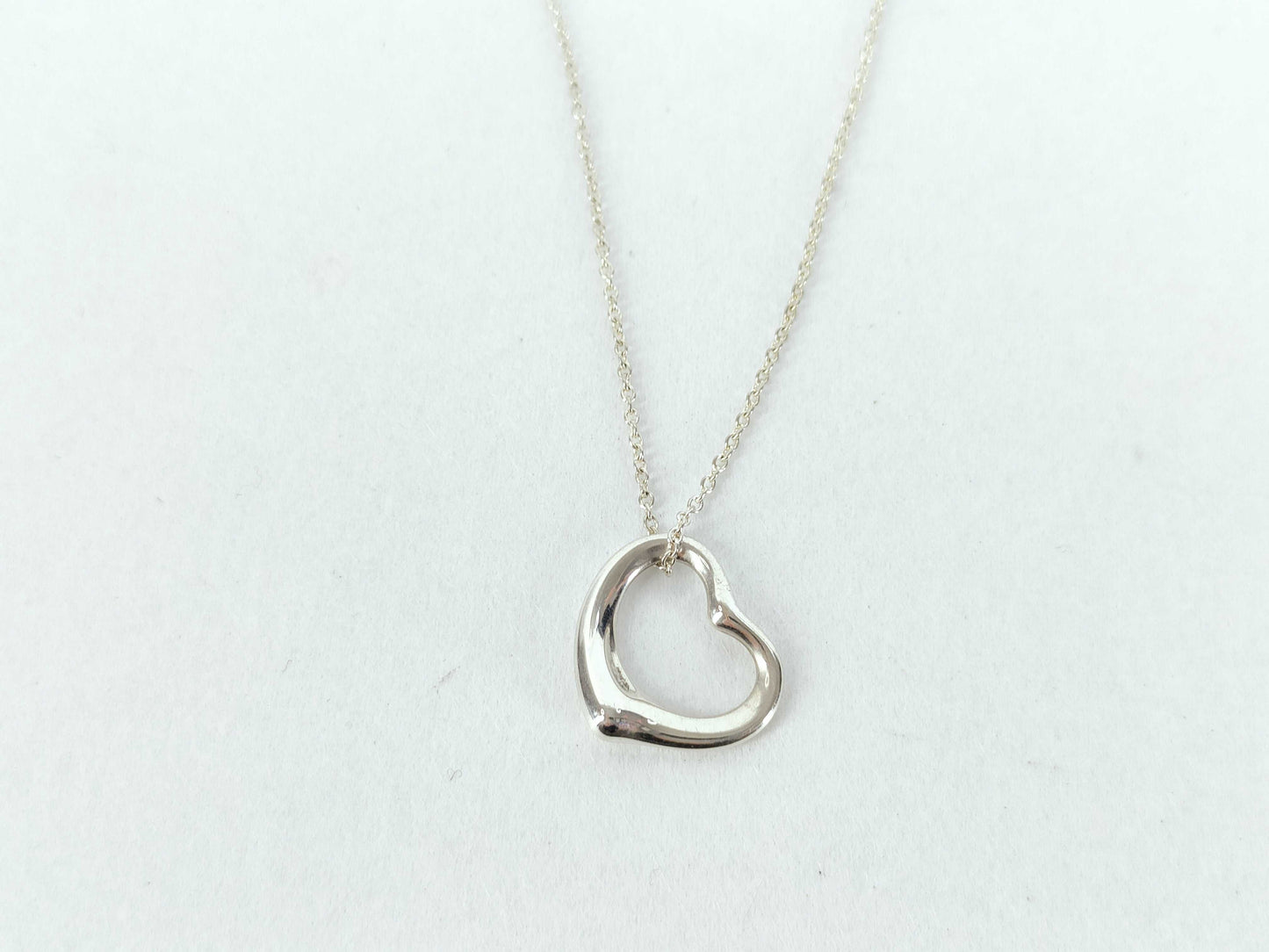 Tiffany & Co. Open Heart Tiffany Necklace Open Heart Necklace
