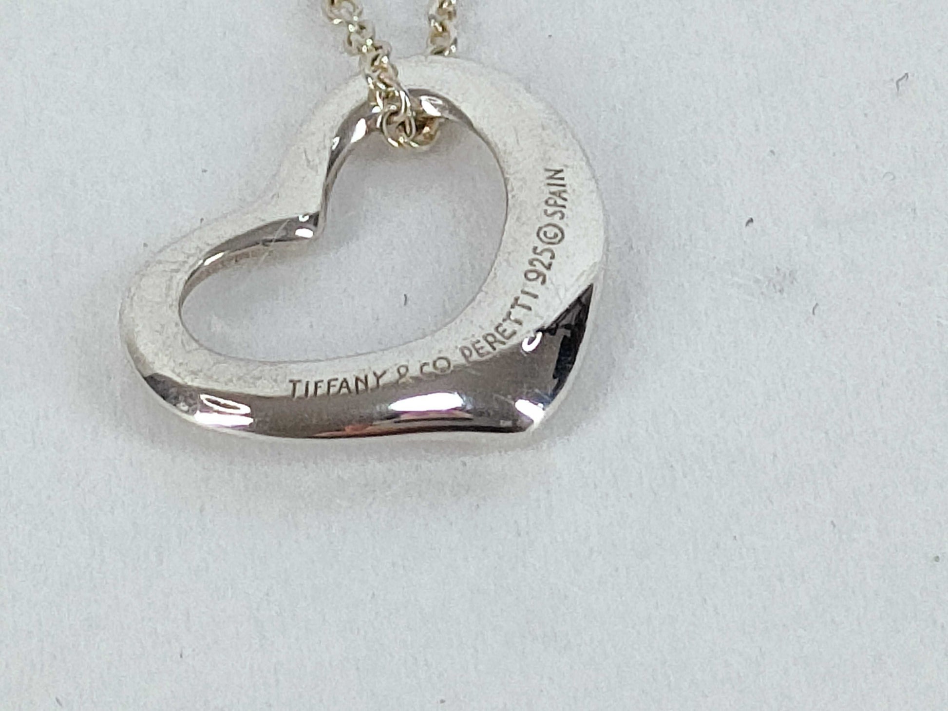 Tiffany & Co. Open Heart Tiffany Necklace Open Heart Necklace