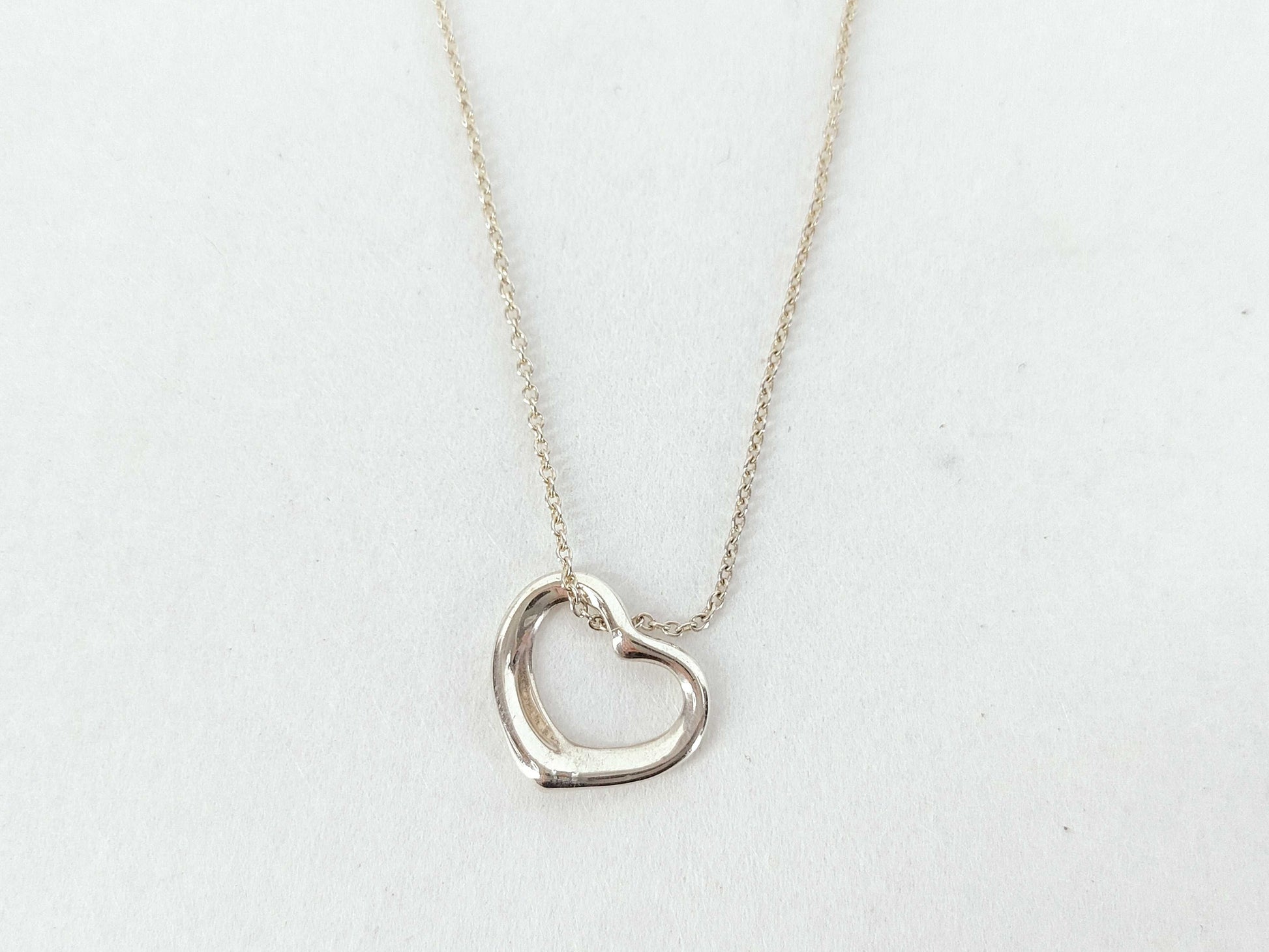 Tiffany & Co. Open Heart Tiffany Necklace Open Heart Necklace