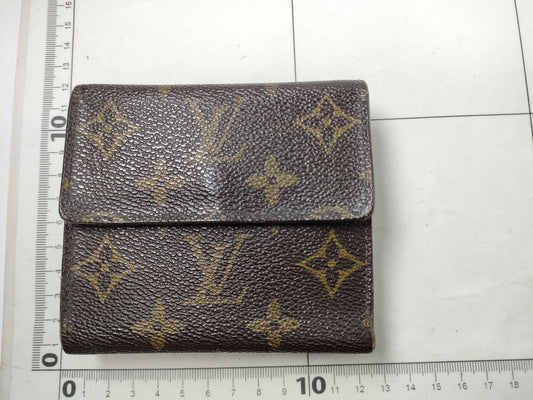 LOUIS VUITTON Monogram LV Folding Wallet Monogram Wallet