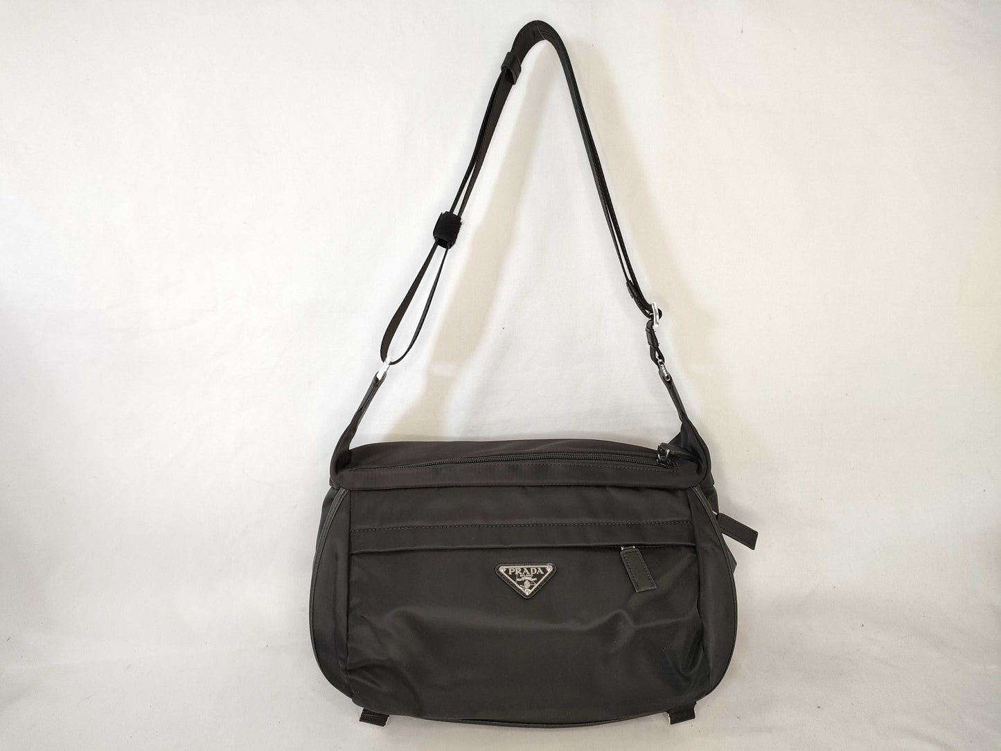 PRADA Nylon Prada Shoulder Bag