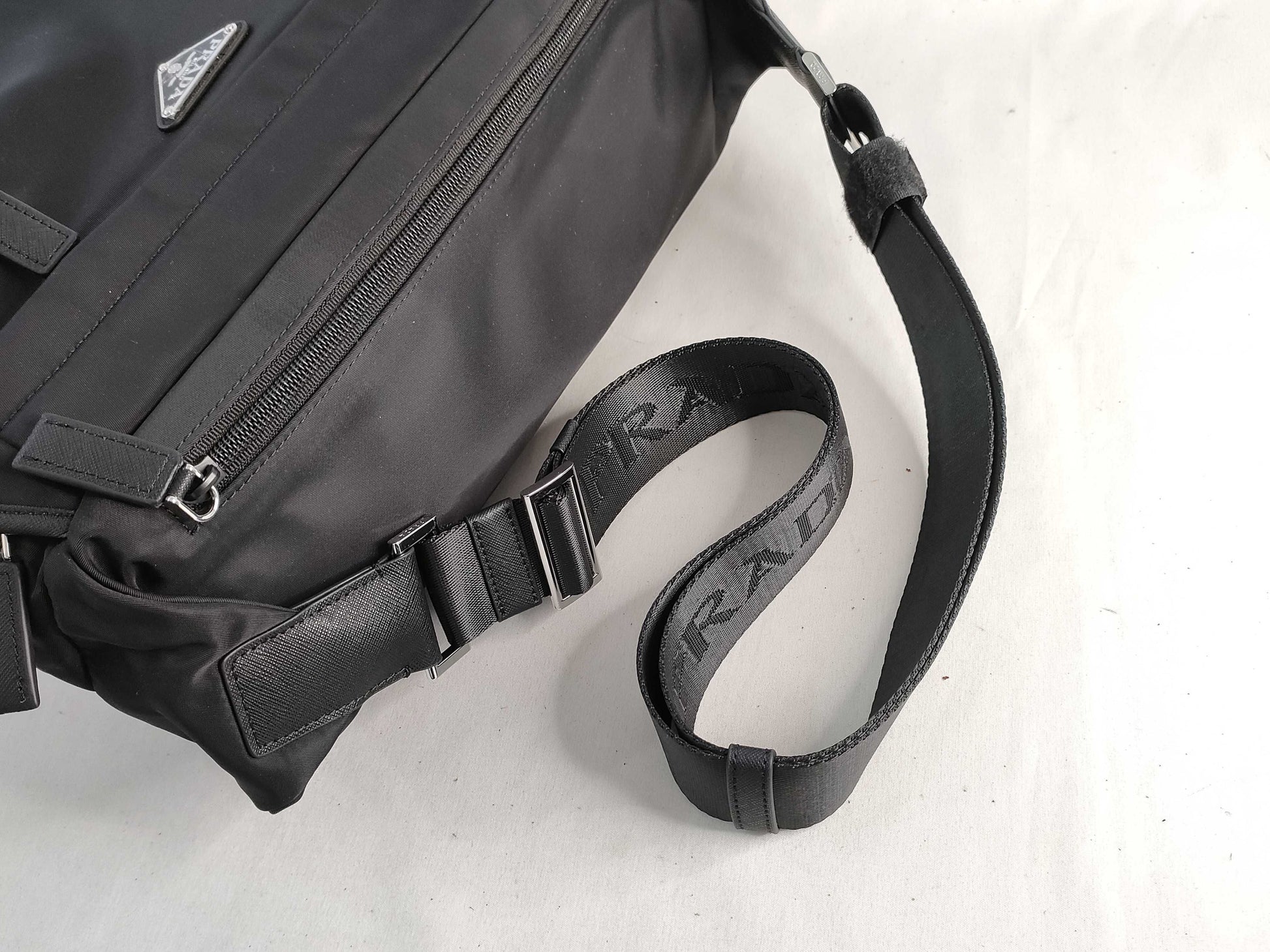 PRADA Nylon Prada Shoulder Bag