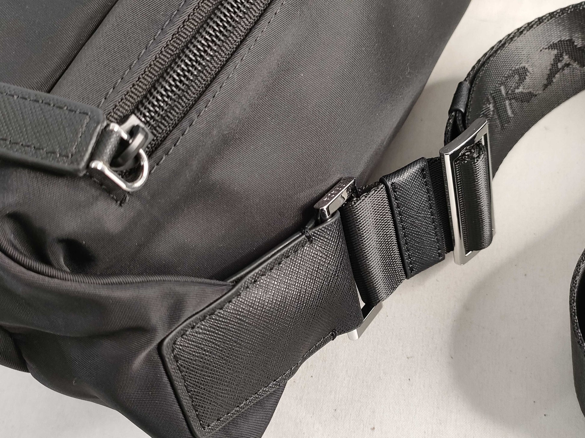 PRADA Nylon Prada Shoulder Bag