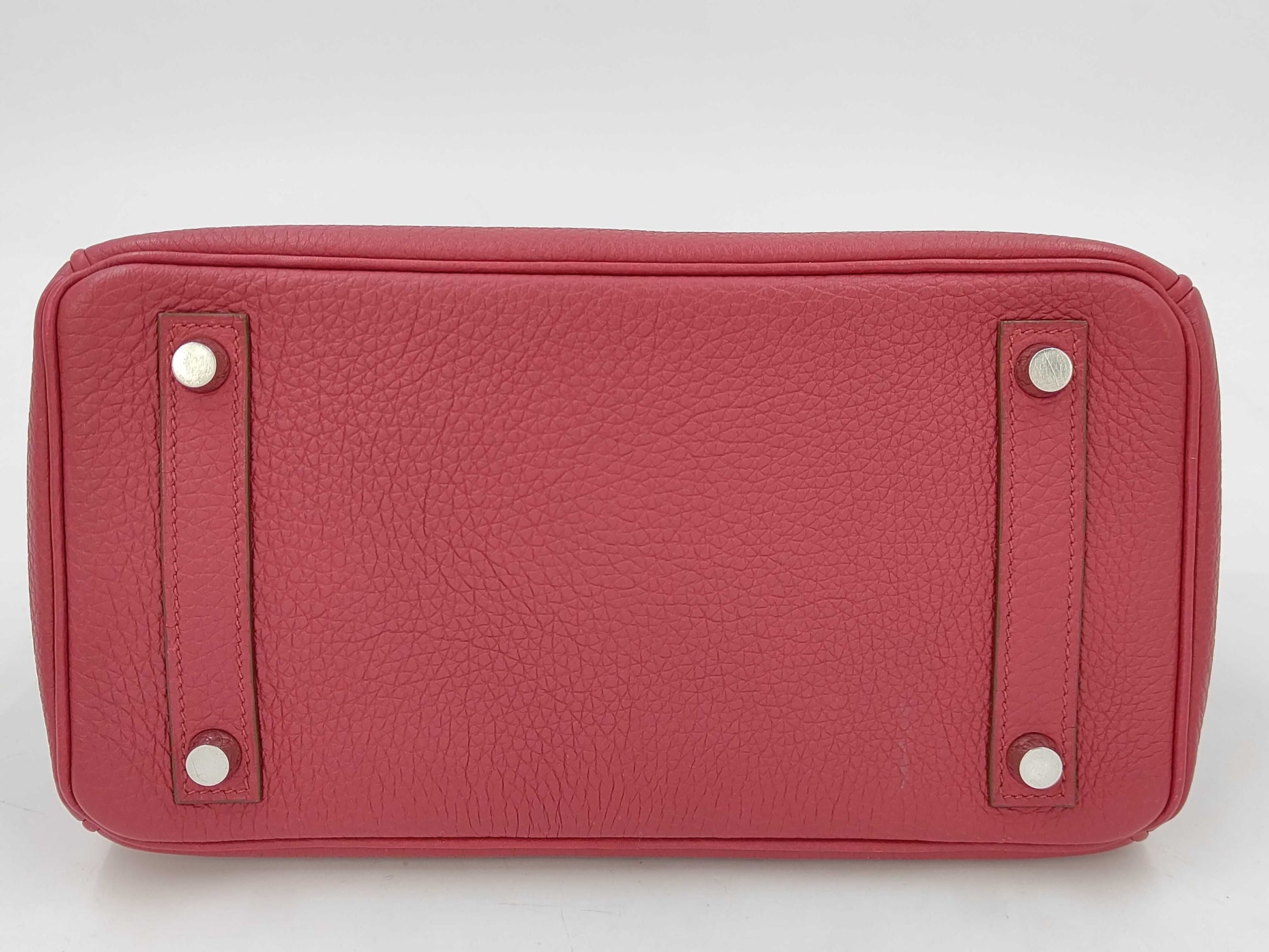 HERMES Birkin 25 □N Stamp Togo Handbag